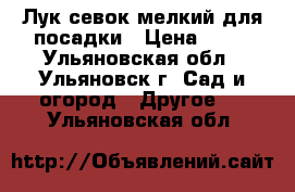 Лук-севок мелкий для посадки › Цена ­ 90 - Ульяновская обл., Ульяновск г. Сад и огород » Другое   . Ульяновская обл.